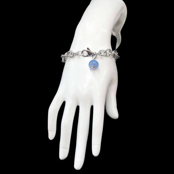 TIFFANY Authentic Silver Charm Bracelet - Picture 6 of 6